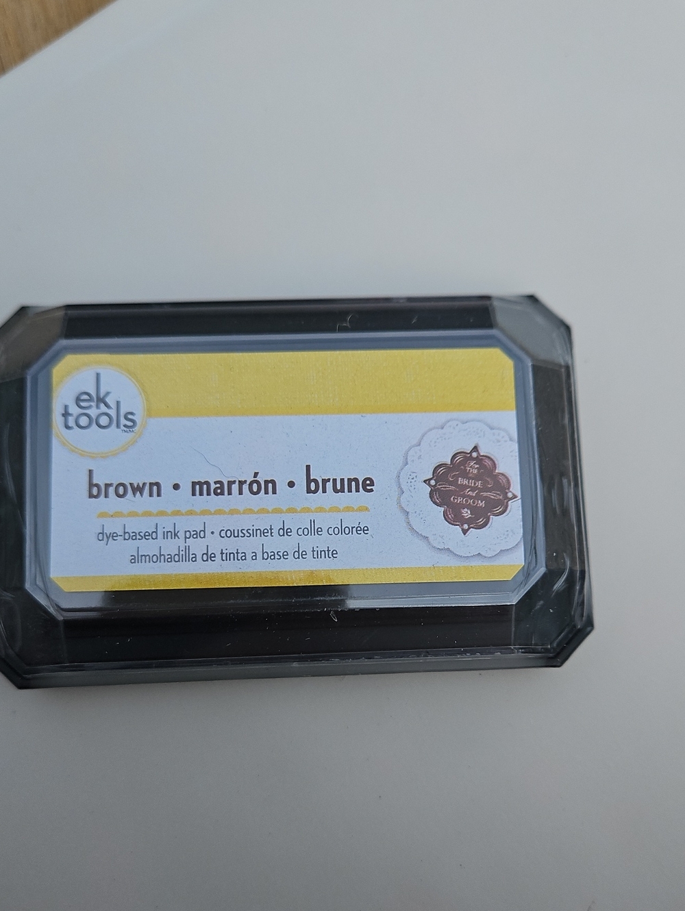 Brown Dye-Based Ink Pad - Brown